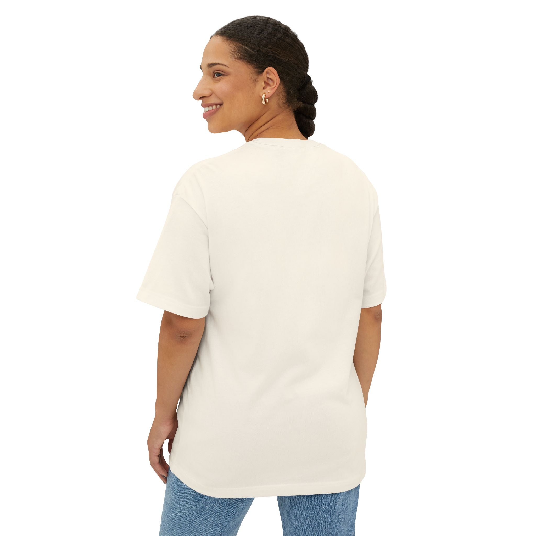 Unisex Oversized Boxy Tee - Yo Vivo en el Amor