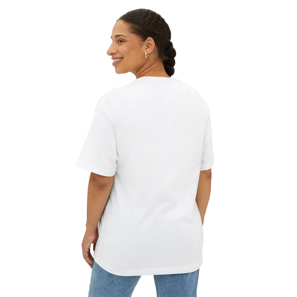 Unisex Oversized Boxy Tee - Yo Vivo en el Amor
