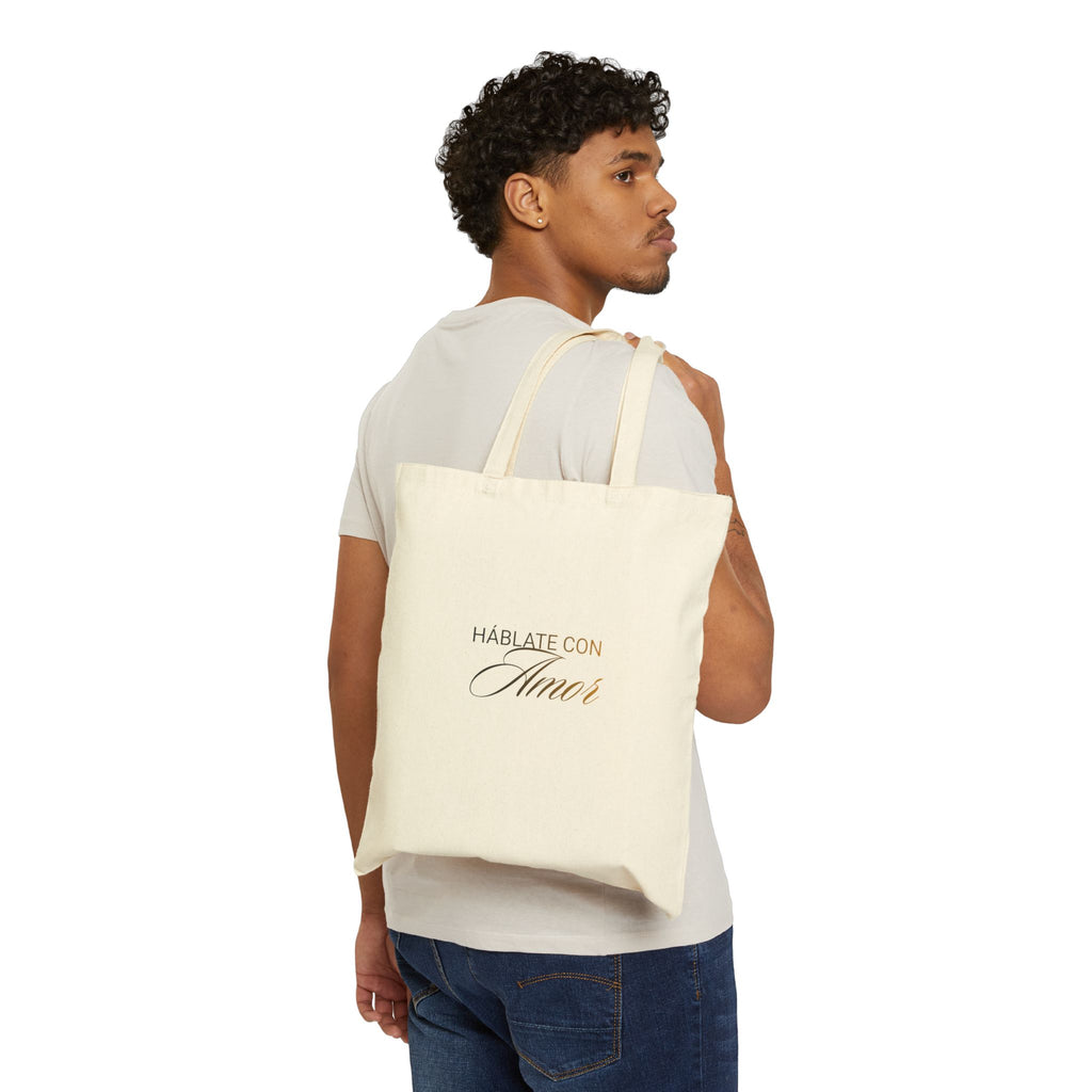 Canvas Tote — Yo Vivo en el Amor