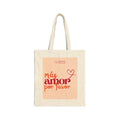 Cotton Tote Bag — "Mas Amor por Favor"