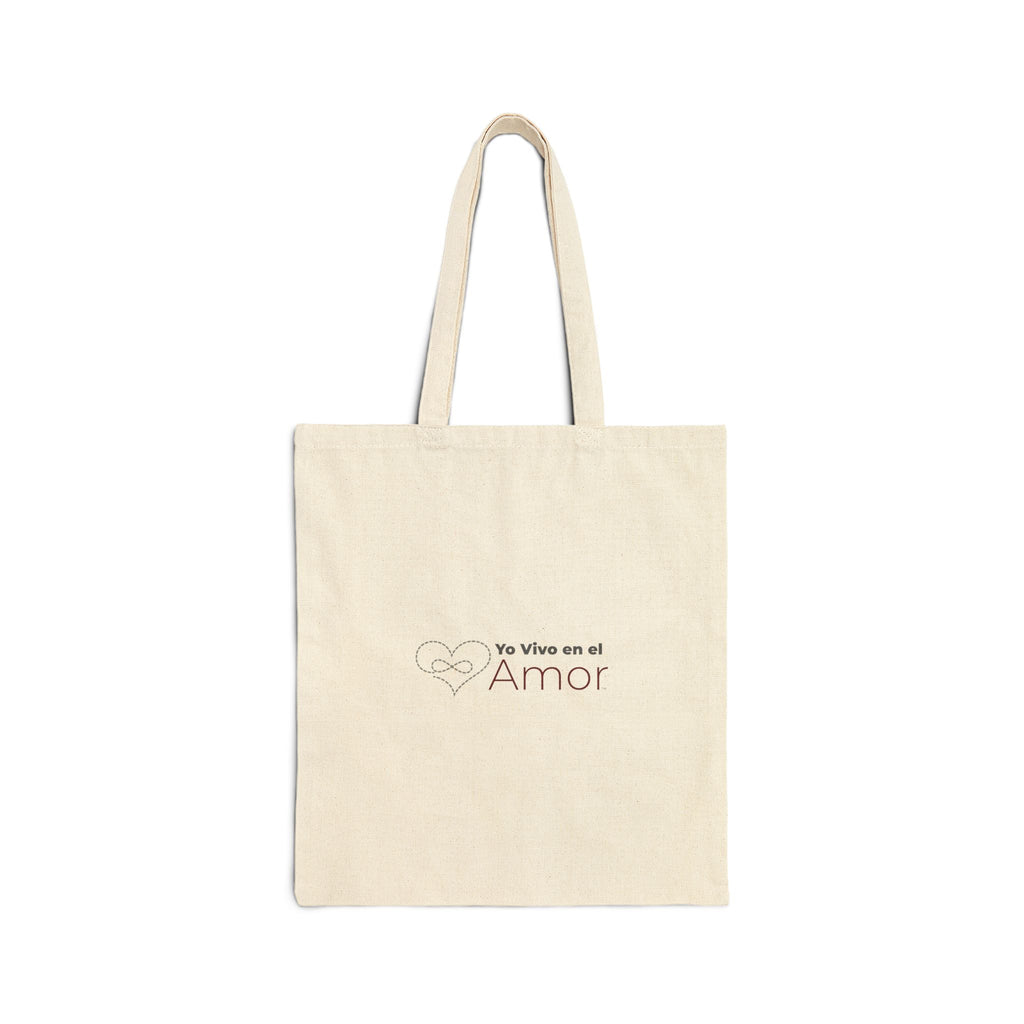 Canvas Tote — Yo Vivo en el Amor