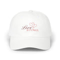 Dad Cap — "Love Is Power" Embroidered Heart Cap